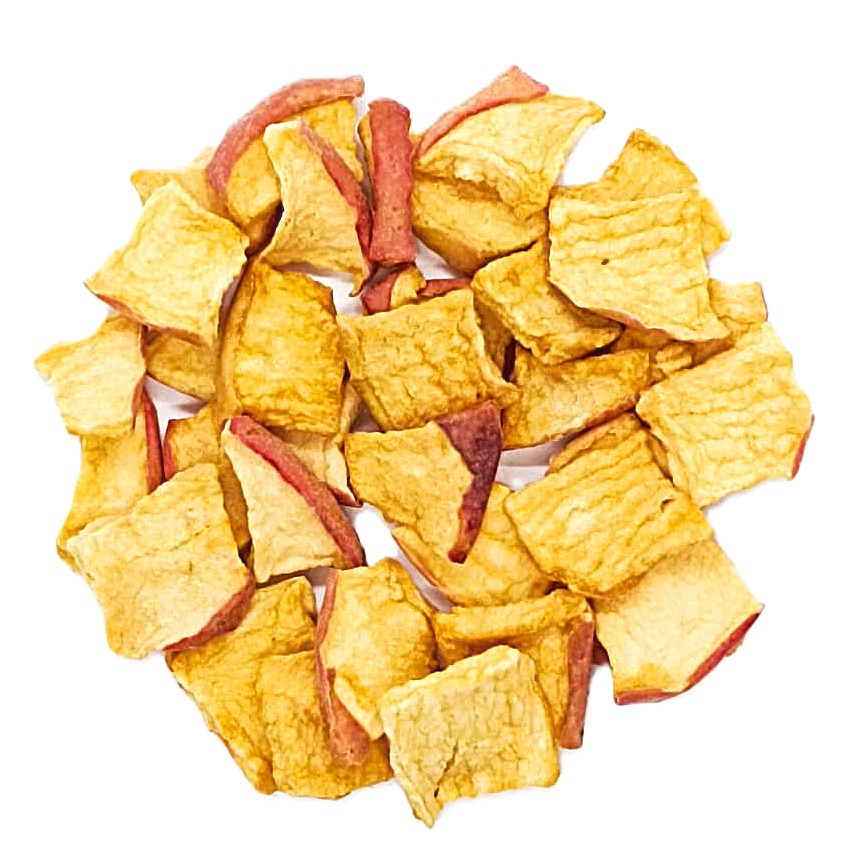 Slices 3/4x3/4x1/8 con cáscara, natural