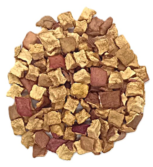 Manzana Orgánica corte 3/8 con cascara